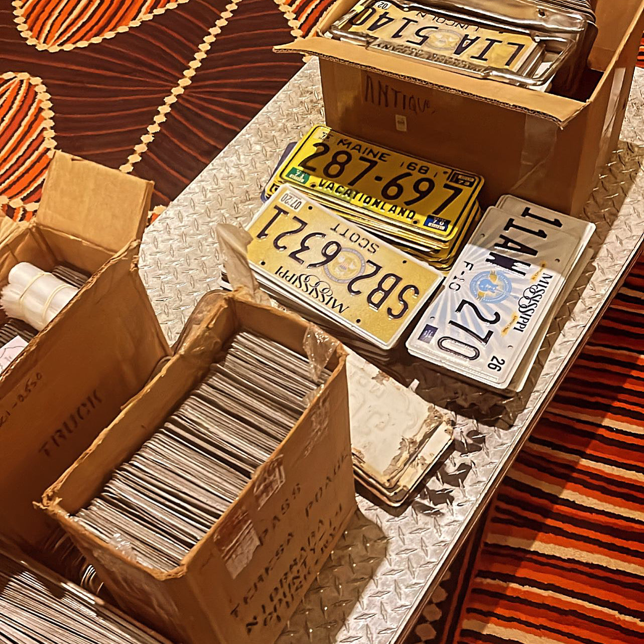 50 Random United States License Plates